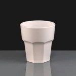 White 9oz Remedy Rocks Plastic Glasses