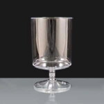 Polycarbonate Stackable Lined Wine Tumbler -CE Stamped
