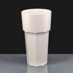 12oz Remedy Hi Ball - White Plastic Glasses