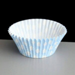 Baby Blue Polka Dot Cupcake Cases Pack of 180
