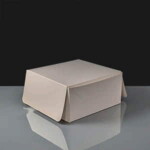 Folding Cake Boxes - Plain 6x6x3