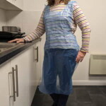 Disposable Blue Polythene Aprons