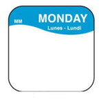 MoveMark Day of the Week Labels