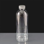 1000ml Round Plastic rPET Juice Bottle with Tamper Evident Cap