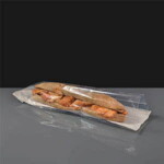 100 x 150 x 350mm White Film Fronted Paper Bag