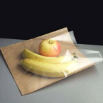 Brown Paper Bag with Film Front 250 x 250mm