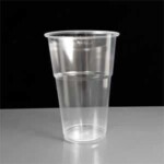 Disposable PP Pint Glass - 570ml to Rim