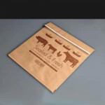 Sealed & Fresh Self Seal Gum Strip Brown Paper Bags