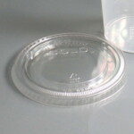 Flat PET Lid for Disposable KaterGlass 22oz and 20oz Pint Glasses