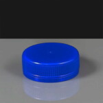 Blue Tamper Evident Juice Bottle Lids