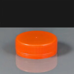 Orange Tamper Evident Juice Bottle Lids
