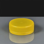 Yellow Tamper Evident Juice Bottle Lids