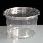 16oz (500ml) PET Deli Pot (Lid Sold Separately)