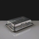 Mini Prestige Black Sandwich Platter Base & Lid