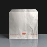 250 x 250mm Grease Resistant White Paper Bags