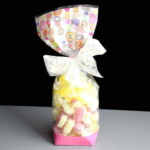 100mm x 220mm POP ART Block Bottom Bags - Card Base
