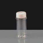 100ml Round Plastic Spice Jar & Lid