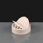 White Plastic Spice Jar Lid