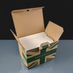 White Paper Straw 140mm x 5mm