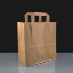Medium Brown Paper Bag with Handles | 3 for 2 Offer