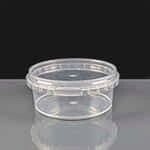 180ml Clear Round 97mm Diameter Tamperproof Container