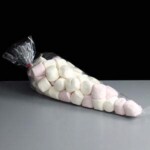 Plastic Cone Shaped Clear Sweet Bags  250x460mm