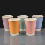 12oz Vegware Feel Good Coffee Cup