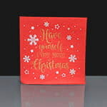 2 ply Red Merry Christmas Napkins / Serviettes