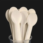 Vegware White Paper Spoon