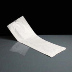 White Paper Small Baguette Bag 4 x 6 x 14