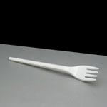 Disposable White Plastic Forks