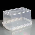1600ml Rectangular Tamperproof Container and Lids