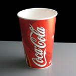 16oz Coke Cold Drink Paper Cup