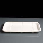 No. 17S Shallow Compostable Bagasse Meat Tray