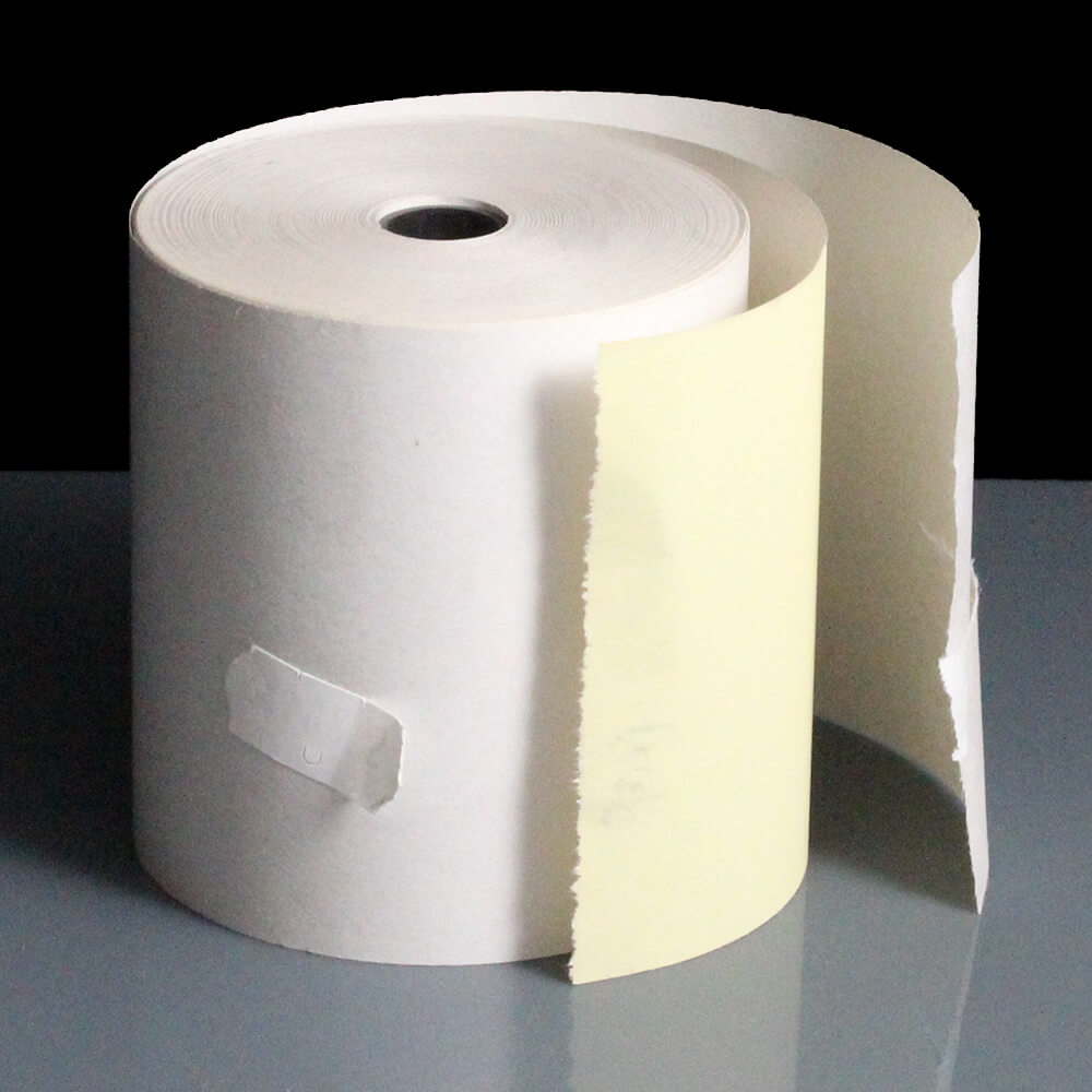 Two Ply Carbonless Kitchen Printer Roll 76 x 76mm x 31m