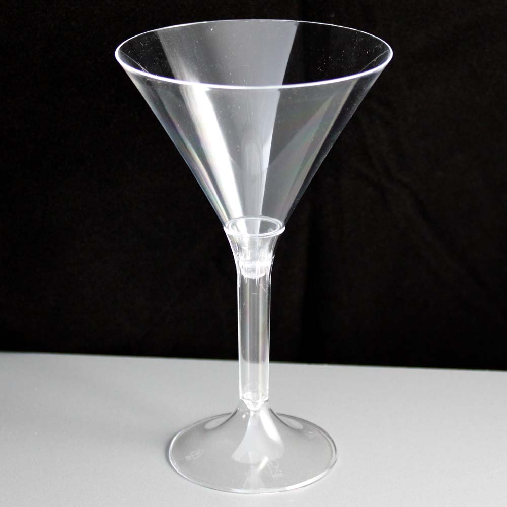 disposable martini glasses