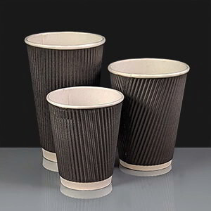 Black Coffee Cups