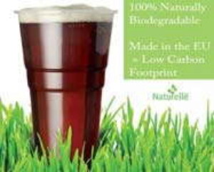 Biodegradable Plastic Pint Glasses