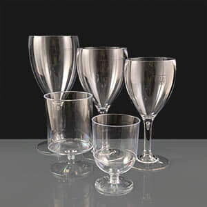 Plastic Wine Glasses