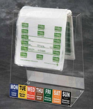 Day of the Week Portion Bags