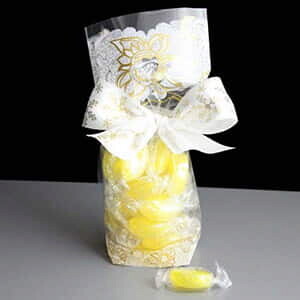 Printed Block Bottom Bags