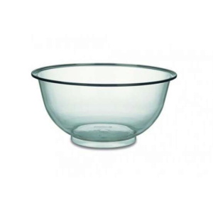 Araven 4.5L Clear Plastic Mixing or Punch Bowl 280 x 140mm