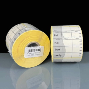 Pull, Thaw, Use By Labels - Roll of 500
