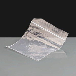 76 x 83mm Clear Plain Easy Grip Seal Bags - Size 3