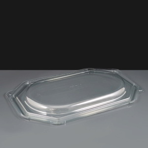 Small Octagonal Clear Sandwich Platter Base
