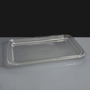Large ANSON Clear Sandwich Platter Base: Box of 50