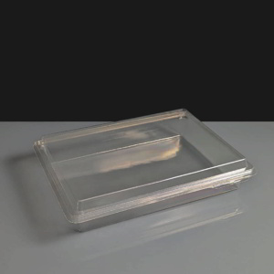 Nibble Snack or Meal Box with Hinged Lid Clear - Box of 300