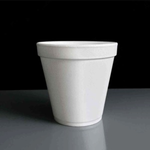 16oz Squat White Polystyrene EPS Container