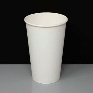 16oz Plain White Paper Cup