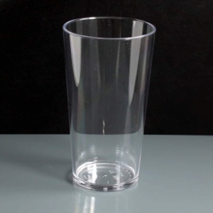 Polycarbonate Conical Plastic Pint Glass - CE Stamped